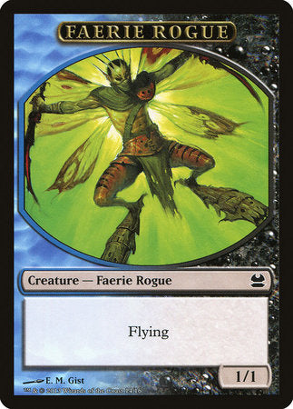 Faerie Rogue Token (Blue/Black) [Modern Masters Tokens] | GnG Games