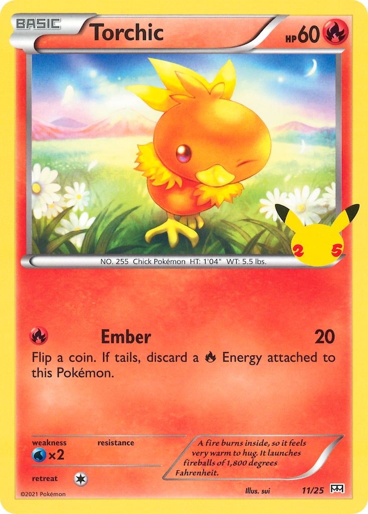 Torchic (11/25) [McDonald's 25th Anniversary] | GnG Games