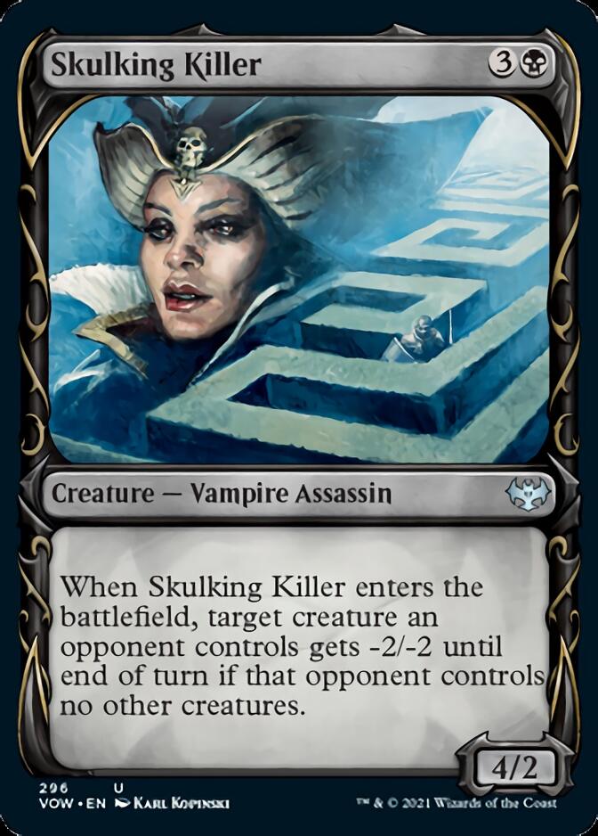 Skulking Killer (Showcase Fang Frame) [Innistrad: Crimson Vow] | GnG Games