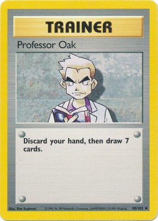 Professor Oak (88/102) [Base Set Unlimited] | GnG Games