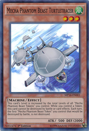 Mecha Phantom Beast Turtletracer [MP14-EN001] Super Rare | GnG Games