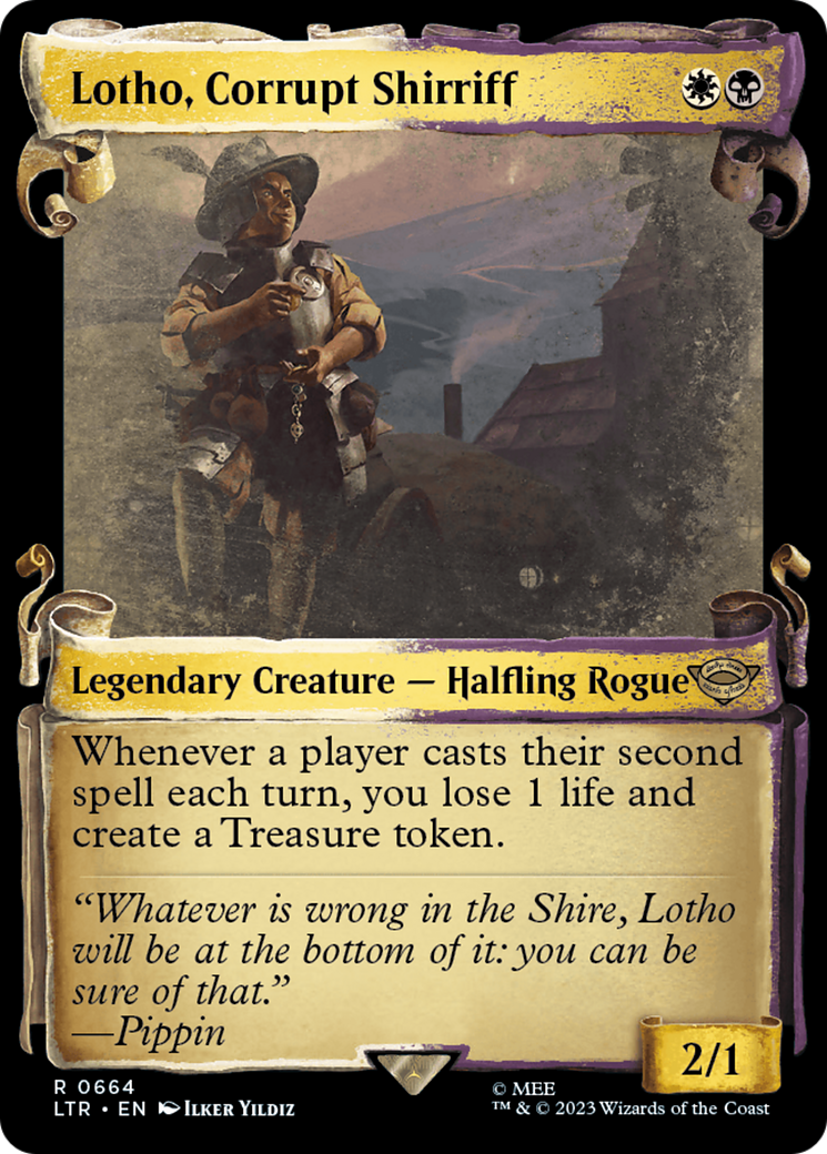 Lotho, Corrupt Shirriff [The Lord of the Rings: Tales of Middle-Earth Showcase Scrolls] | GnG Games