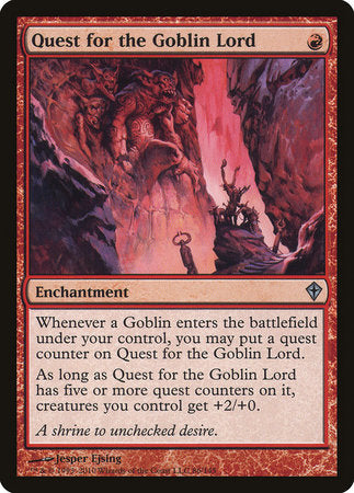 Quest for the Goblin Lord [Worldwake] | GnG Games