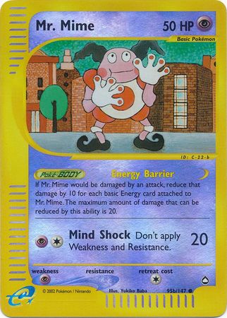 Mr Mime (95b/147) [Aquapolis] | GnG Games