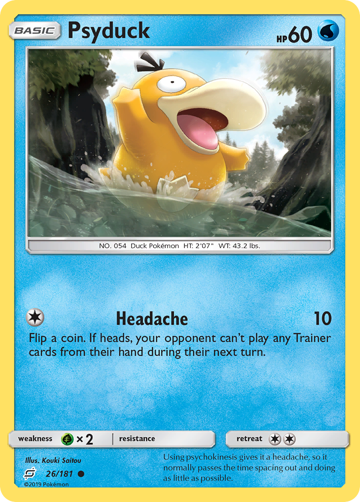 Psyduck (26/181) [Sun & Moon: Team Up] | GnG Games