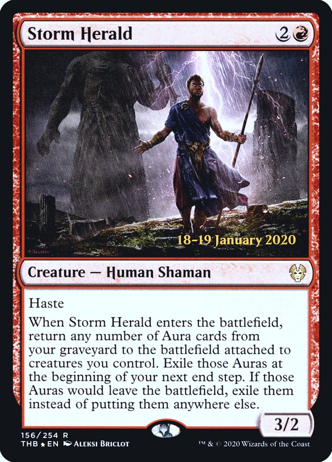 Storm Herald [Theros Beyond Death Prerelease Promos] | GnG Games