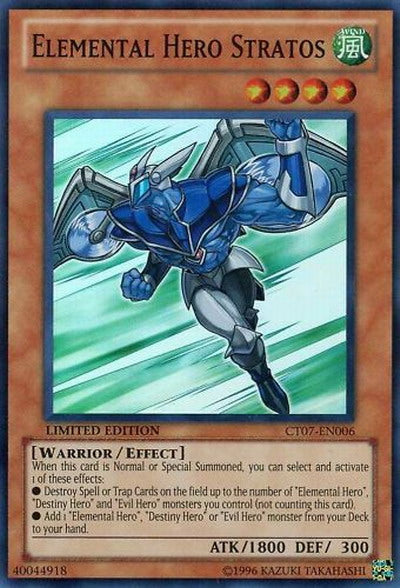 Elemental HERO Stratos [CT07-EN006] Super Rare | GnG Games