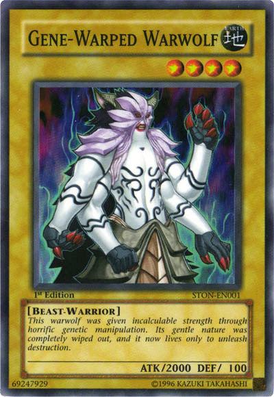 Gene-Warped Warwolf [STON-EN001] Super Rare | GnG Games