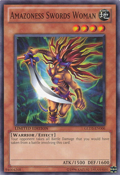Amazoness Swords Woman [GLD3-EN006] Common | GnG Games