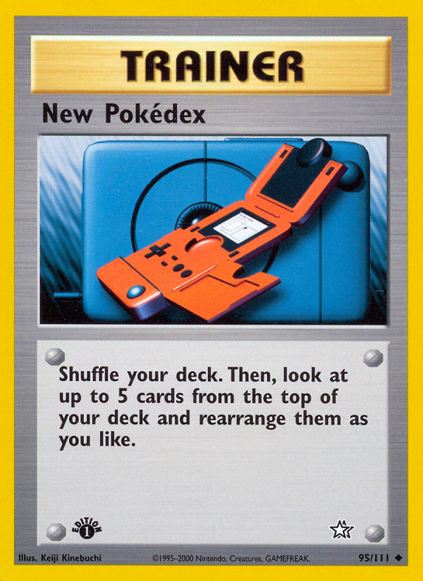 New Pokedex (95/111) [Neo Genesis 1st Edition] | GnG Games