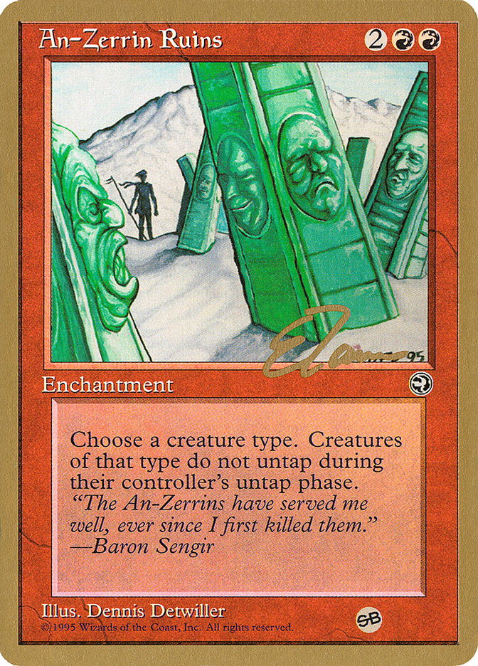 An-Zerrin Ruins (Eric Tam) (SB) [Pro Tour Collector Set] | GnG Games