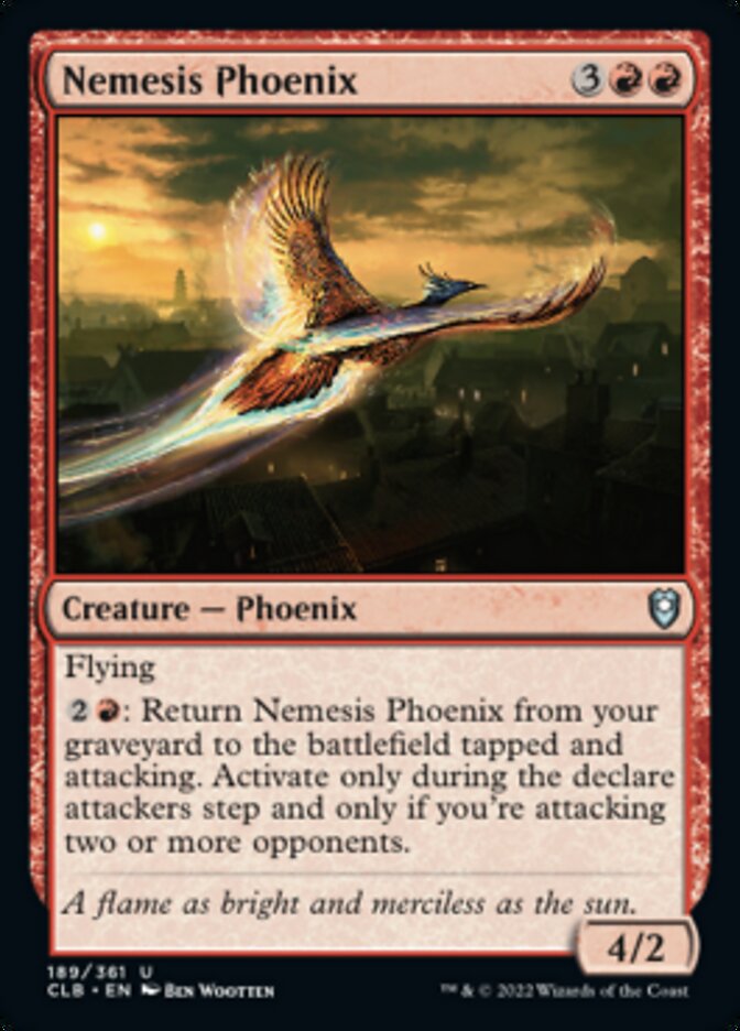 Nemesis Phoenix [Commander Legends: Battle for Baldur's Gate] | GnG Games