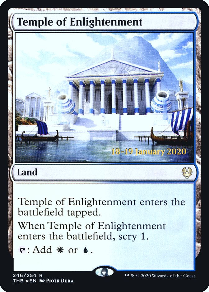 Temple of Enlightenment [Theros Beyond Death Prerelease Promos] | GnG Games