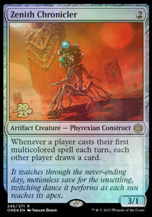 Zenith Chronicler [Phyrexia: All Will Be One Prerelease Promos] | GnG Games