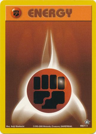 Fighting Energy (106/111) [Neo Genesis Unlimited] | GnG Games