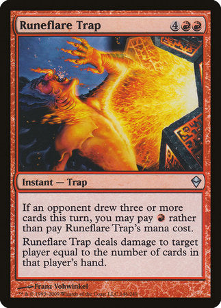 Runeflare Trap [Zendikar] | GnG Games