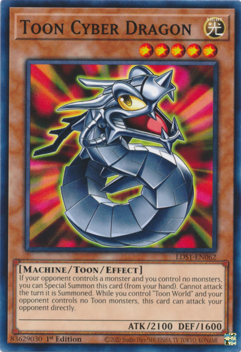 Toon Cyber Dragon [LDS1-EN062] Common | GnG Games