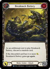 Breakneck Battery (Yellow) [U-WTR012] (Welcome to Rathe Unlimited)  Unlimited Rainbow Foil | GnG Games