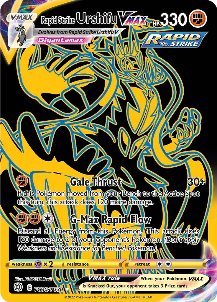 Rapid Strike Urshifu VMAX (TG30/TG30) [Sword & Shield: Brilliant Stars] | GnG Games