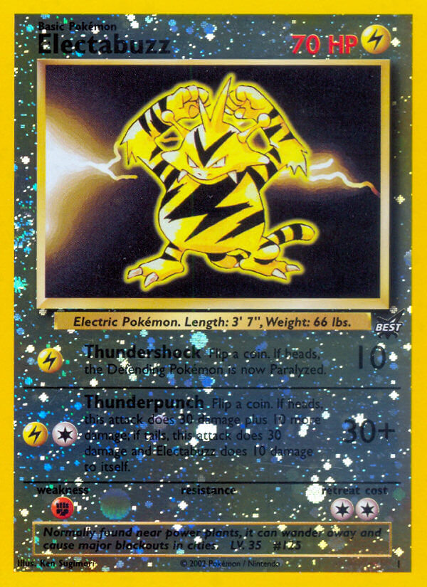 Electabuzz (1) [Best of Promos] | GnG Games