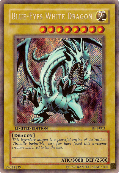 Blue-Eyes White Dragon [BPT-003] Secret Rare | GnG Games