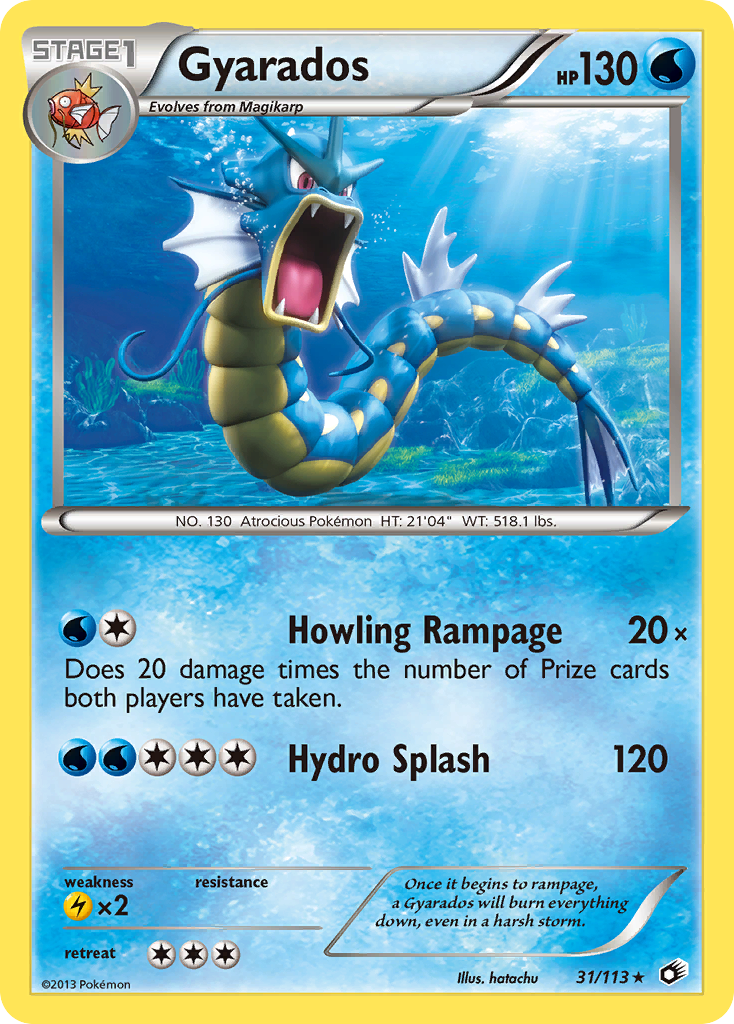 Gyarados (31/113) [Black & White: Legendary Treasures] | GnG Games