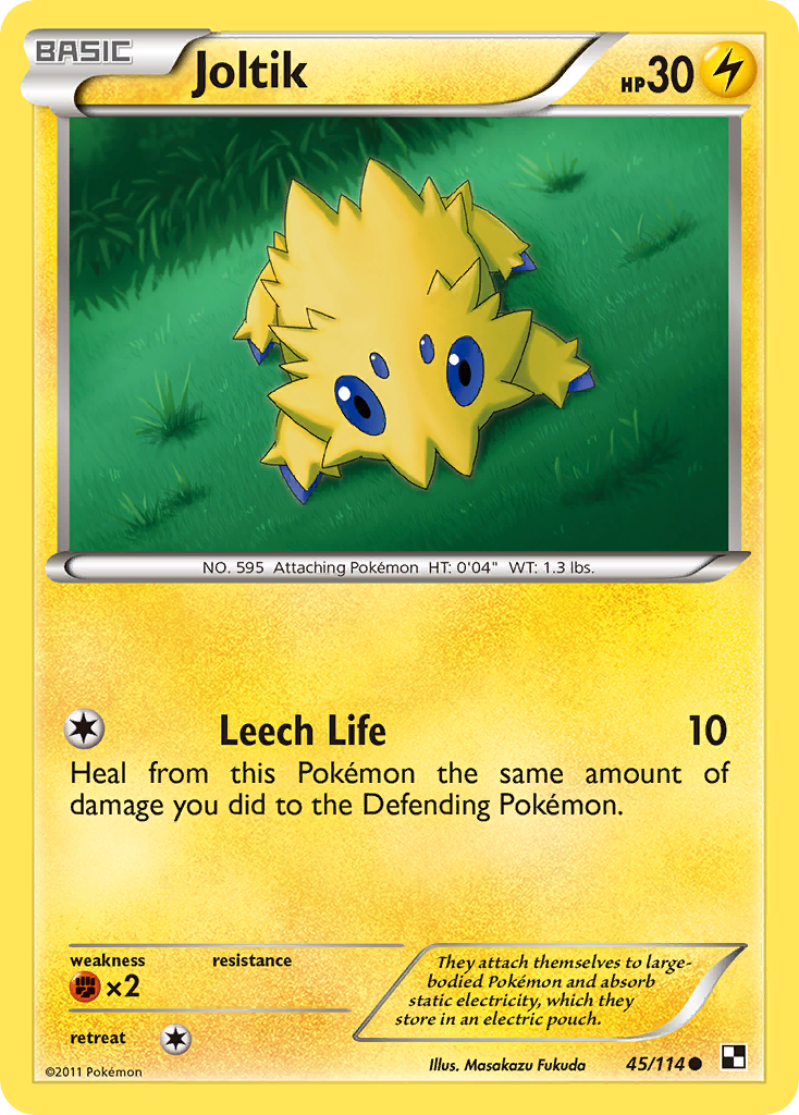 Joltik (45/114) [Black & White: Base Set] | GnG Games