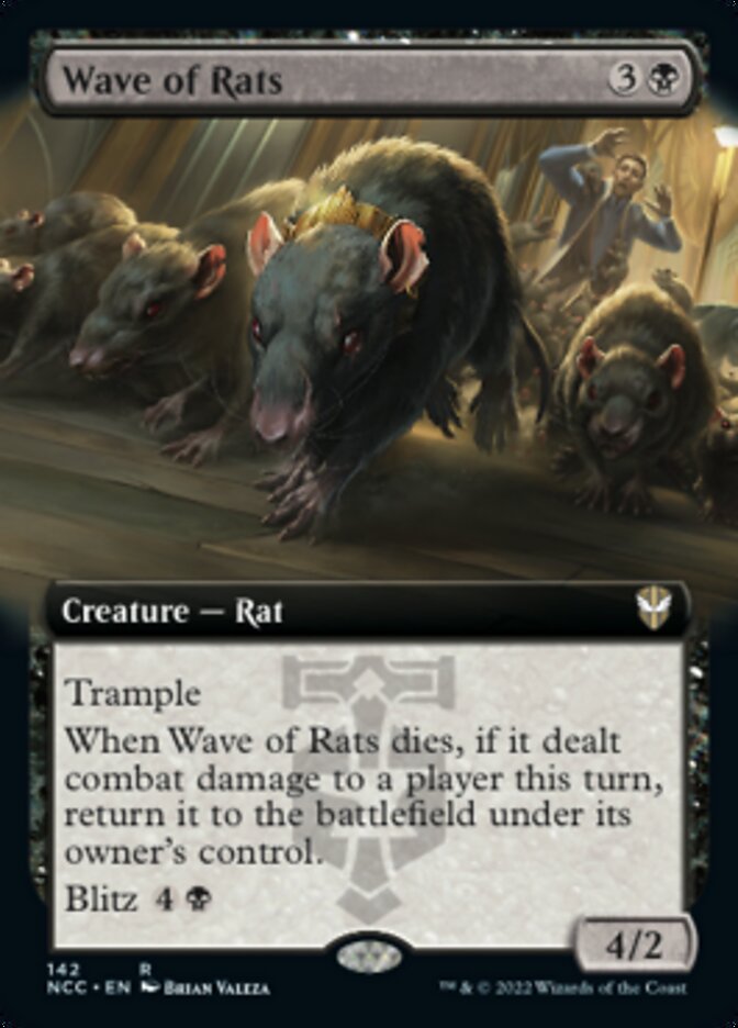 Wave of Rats (Extended Art) [Streets of New Capenna Commander] | GnG Games