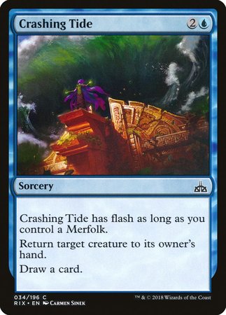 Crashing Tide [Rivals of Ixalan] | GnG Games