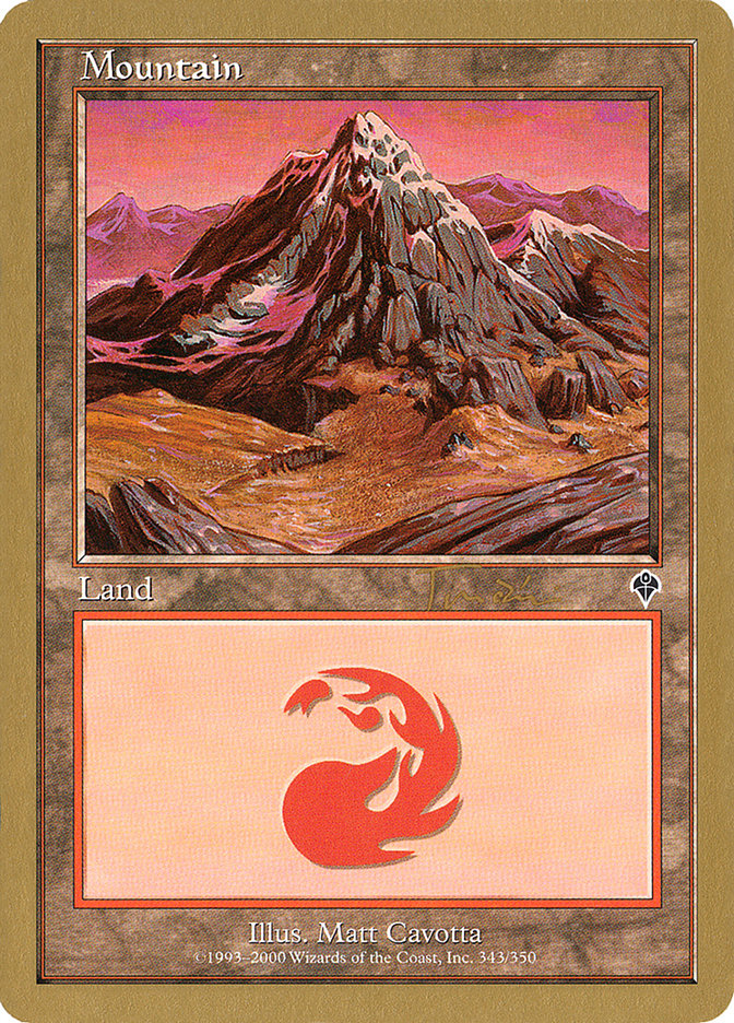 Mountain (jt343a) (Jan Tomcani) (INV) [World Championship Decks 2001] | GnG Games