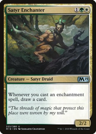 Satyr Enchanter [Core Set 2019] | GnG Games