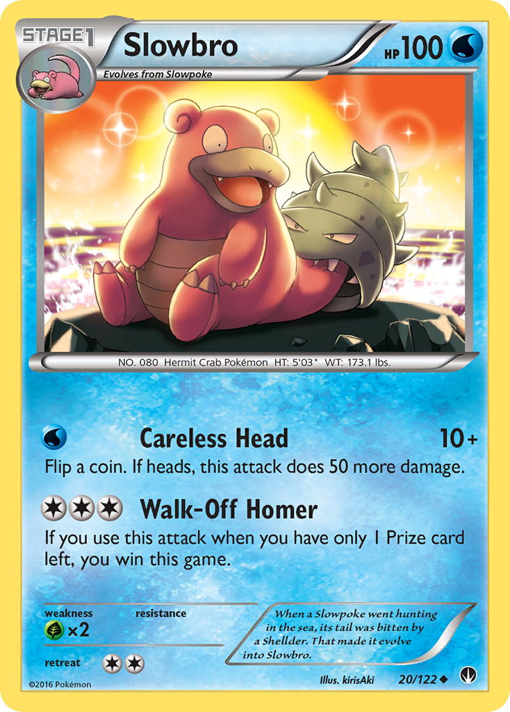 Slowbro (20/122) [XY: BREAKpoint] | GnG Games