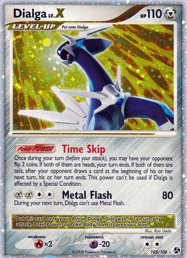 Dialga LV.X (105/106) [Diamond & Pearl: Great Encounters] | GnG Games