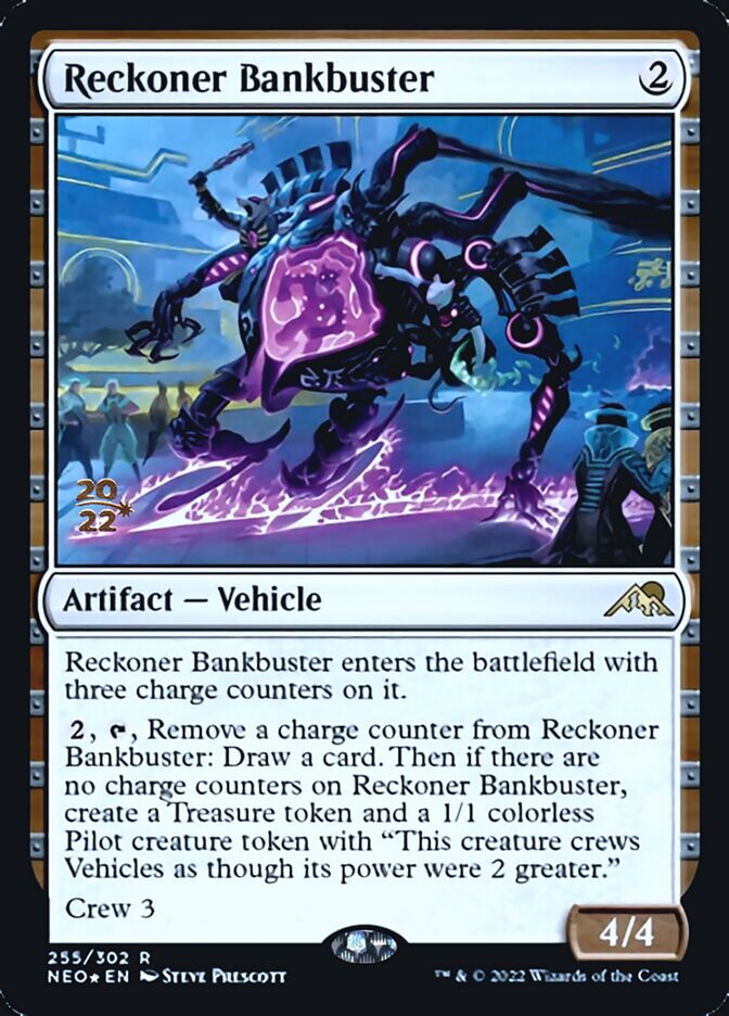 Reckoner Bankbuster [Kamigawa: Neon Dynasty Prerelease Promos] | GnG Games