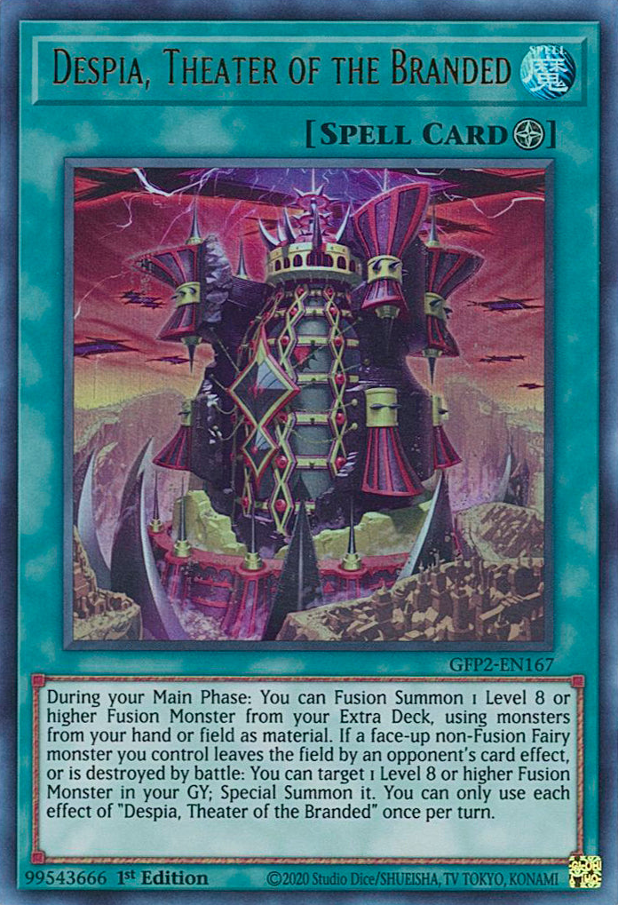 Despia, Theater of the Branded [GFP2-EN167] Ultra Rare | GnG Games
