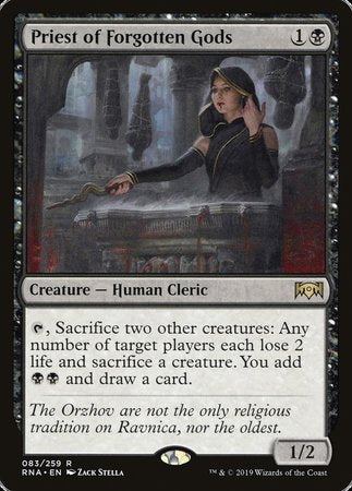 Priest of Forgotten Gods [Ravnica Allegiance] | GnG Games