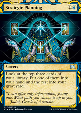 Strategic Planning (Etched Foil) [Strixhaven Mystical Archive] | GnG Games