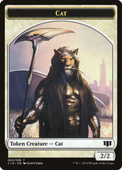 Angel // Cat Double-sided Token [Commander 2014 Tokens] | GnG Games