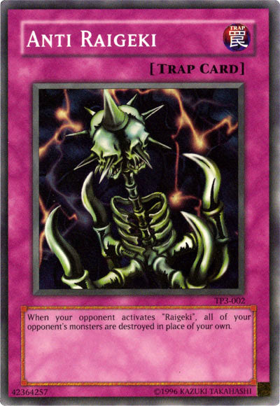 Anti Raigeki [TP3-002] Super Rare | GnG Games