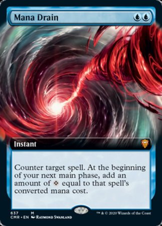 Mana Drain (Extended Art) [Commander Legends] | GnG Games