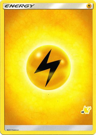 Lightning Energy (Pikachu Stamp #43) [Battle Academy 2020] | GnG Games