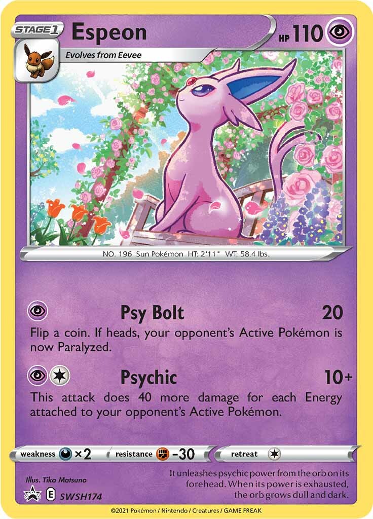 Espeon (SWSH174) [Sword & Shield: Black Star Promos] | GnG Games