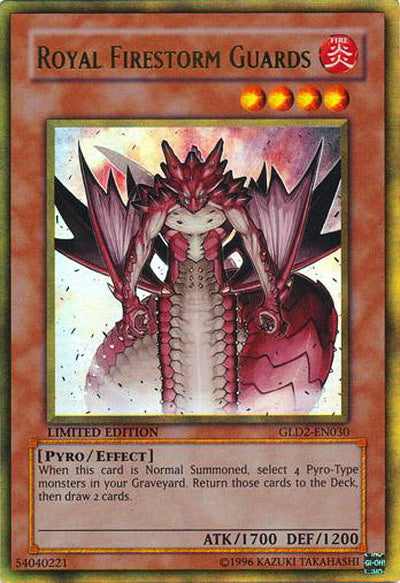Royal Firestorm Guards [GLD2-EN030] Ultra Rare | GnG Games