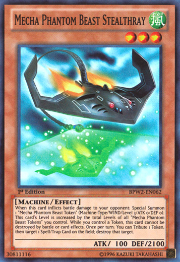 Mecha Phantom Beast Stealthray [BPW2-EN062] Super Rare | GnG Games