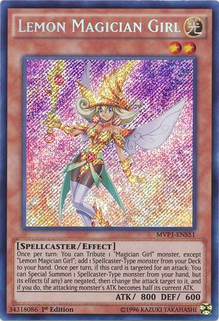 Lemon Magician Girl [MVP1-ENS51] Secret Rare | GnG Games