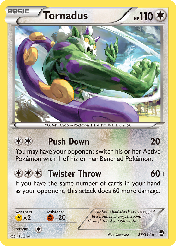 Tornadus (86/111) [XY: Furious Fists] | GnG Games