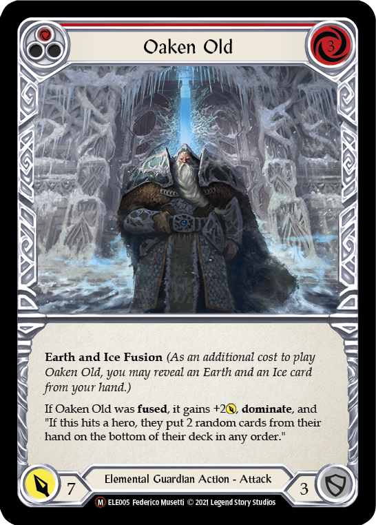 Oaken Old [U-ELE005] Unlimited Rainbow Foil | GnG Games