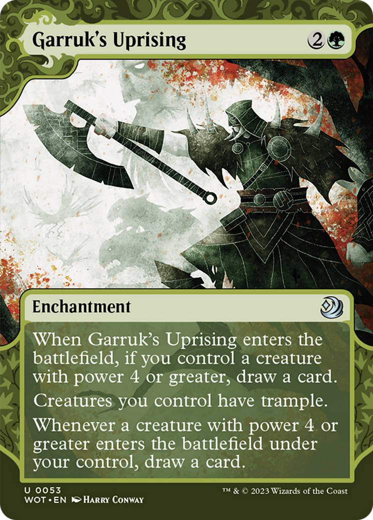 Garruk's Uprising [Wilds of Eldraine: Enchanting Tales] | GnG Games