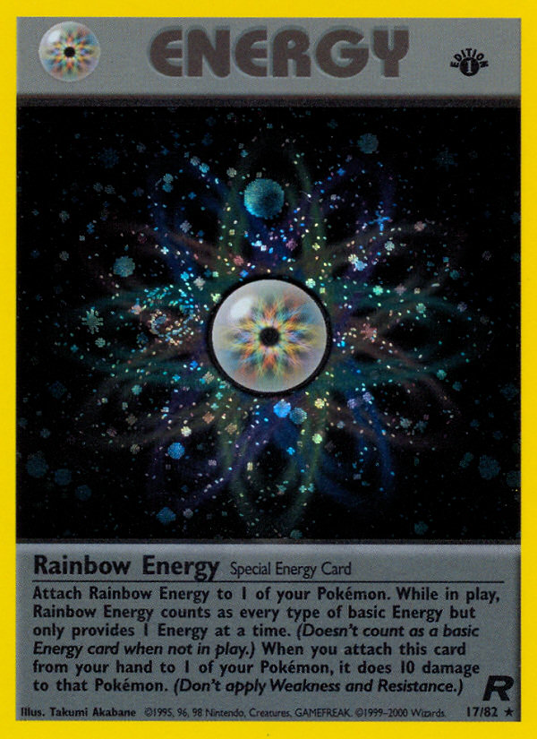 Rainbow Energy (17/82) [Team Rocket 1st Edition] | GnG Games