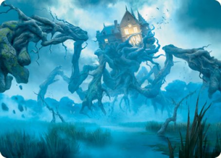 Creeping Inn Art Card [Innistrad: Midnight Hunt Art Series] | GnG Games